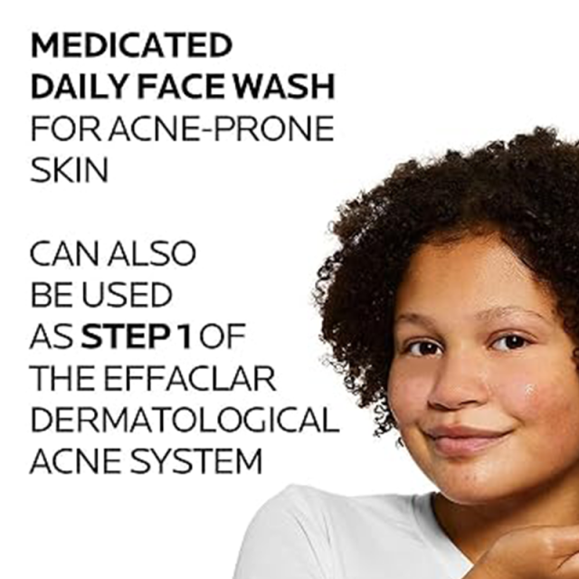 Custom Logo Foaming Medicated Gel Cleanser with 2% Salicylic Acid, LHA & Glycerin, Controls Excess Oil, Clears & Prevents Acne