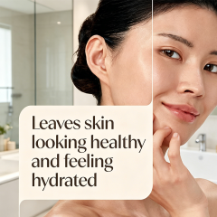Custom Logo 7.8 Fl Oz Oat & Feverfew Calming Face Cleanser, Fragrance-Free Hypoallergenic Cleanser for Sensitive Skin