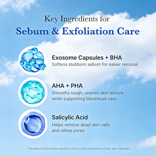 Custom Logo Zero Pore Capsule Cleansing Foam with AHA BHA PHA, Gentle Daily Cleanser, Blackhead Removal & Smoothing Skin Texture