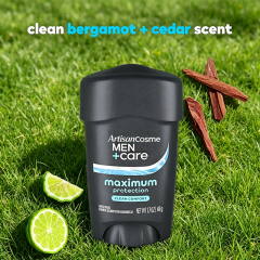 Custom Logo 1.7 oz Men+Care Clinical Antiperspirant Stick, 96-Hour Sweat & Odor Protection Clean Comfort Scent