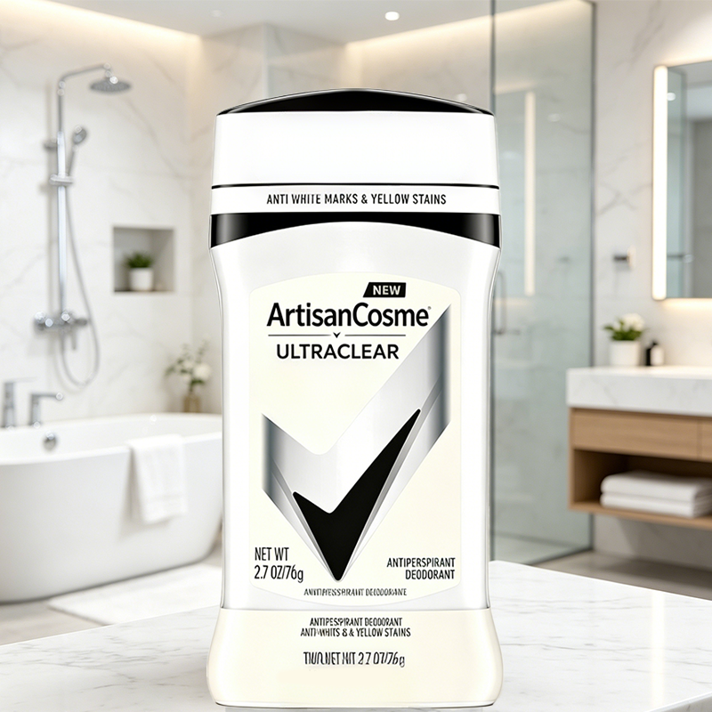 Custom Logo 2.7 oz Men UltraClear Antiperspirant Deodorant, 72H Sweat & Odor Control with MotionSense Technology