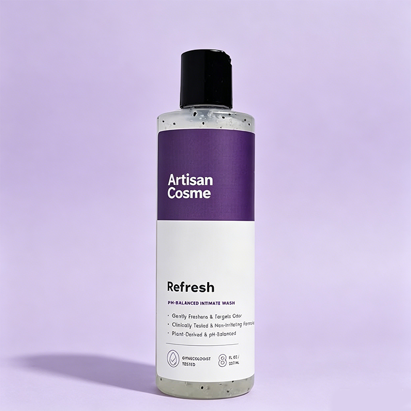 Custom Logo 8 oz pH Balancing Feminine Wash Gentle Cleansing Odor Control Shower Gel