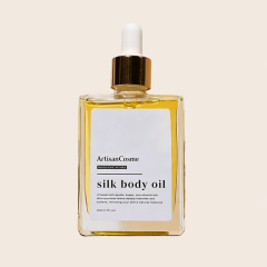 Custom Logo Silk Firming Anti-Aging Body Oil Scented Organic Moisturizer for Crepey Skin