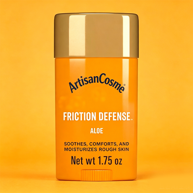 Custom Logo 1.75 oz Aloe Infused Anti-Chafing Friction Defense Stick Soothes & Moisturizes Irritated Skin