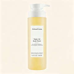 Custom Logo 16.9 oz Multi-Oil Hydrating Gentle Cleansing Body Wash