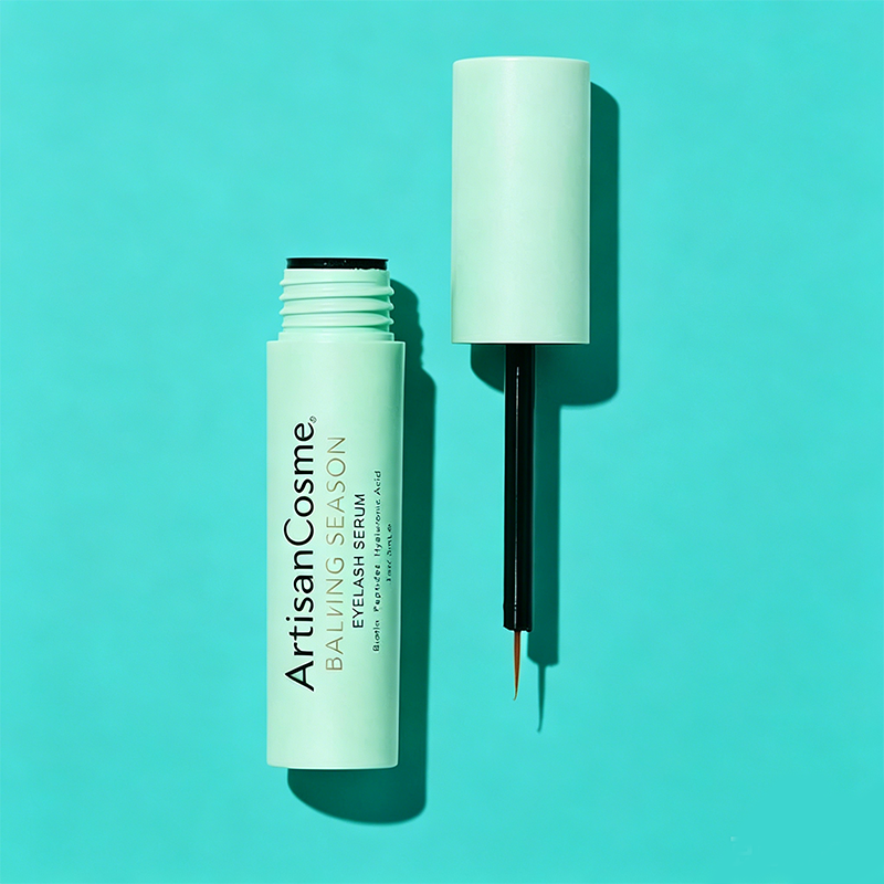 Custom Logo 0.1 fl oz Batting Season Eyelash Growth Serum with Biotin Peptides & Hyaluronic Acid, Nourishing Booster for Thin Sparse Lashes
