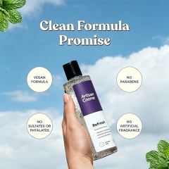 Custom Logo 8 oz pH Balancing Feminine Wash Gentle Cleansing Odor Control Shower Gel