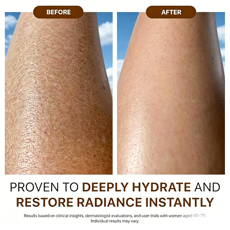 Custom Logo Silk Firming Anti-Aging Body Oil Scented Organic Moisturizer for Crepey Skin