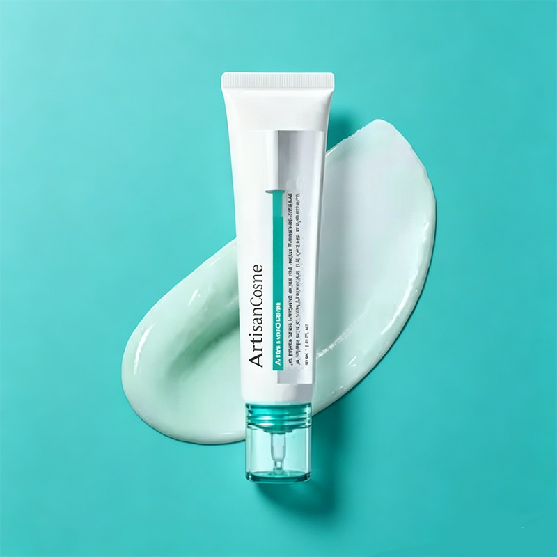 Custom Logo Hyaluronic Acid 100 Moisturizing Cream, Lightweight Non-Greasy Facial Moisturizer with Salmon DNA for Glass Skin
