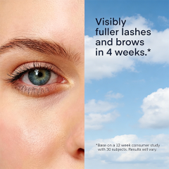 Custom Logo 3mL Advanced Eyelash & Eyebrow Growth Serum, Lash & Brow Enhancer for Thicker Longer Luscious Lashes