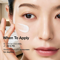 Custom Logo Hyaluronic Acid 100 Moisturizing Cream, Lightweight Non-Greasy Facial Moisturizer with Salmon DNA for Glass Skin