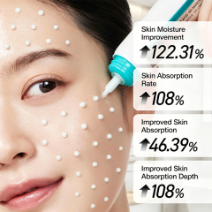 Custom Logo Hyaluronic Acid 100 Moisturizing Cream, Lightweight Non-Greasy Facial Moisturizer with Salmon DNA for Glass Skin
