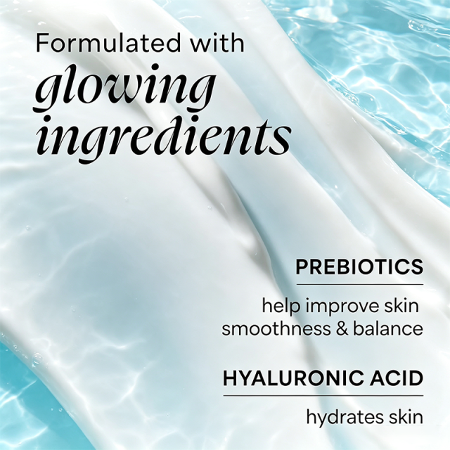 Custom Logo 24-7 Hydrating Day & Night Cream, Anti-Aging Face Moisturizer with Prebiotic Extracts & Hyaluronic Acid for Dry, Dull Skin