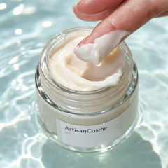 Custom Logo 50ml 1.69 fl.oz Fermented Soybean Bean Deep Moisturizer Cream, Lightweight Non-Sticky Hydrating Smoothing Facial Lotion