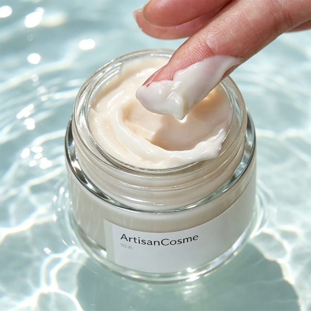 Custom Logo 50ml 1.69 fl.oz Fermented Soybean Bean Deep Moisturizer Cream, Lightweight Non-Sticky Hydrating Smoothing Facial Lotion