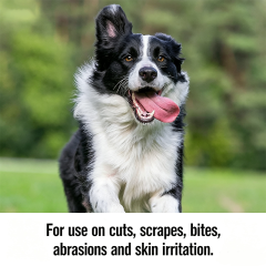 Custom Logo 2‑Ounce 3‑Way Dog Wound Care Ointment, Pain Relief & Infection Prevention for Dog Cuts, Scrapes, Bites and Injuries