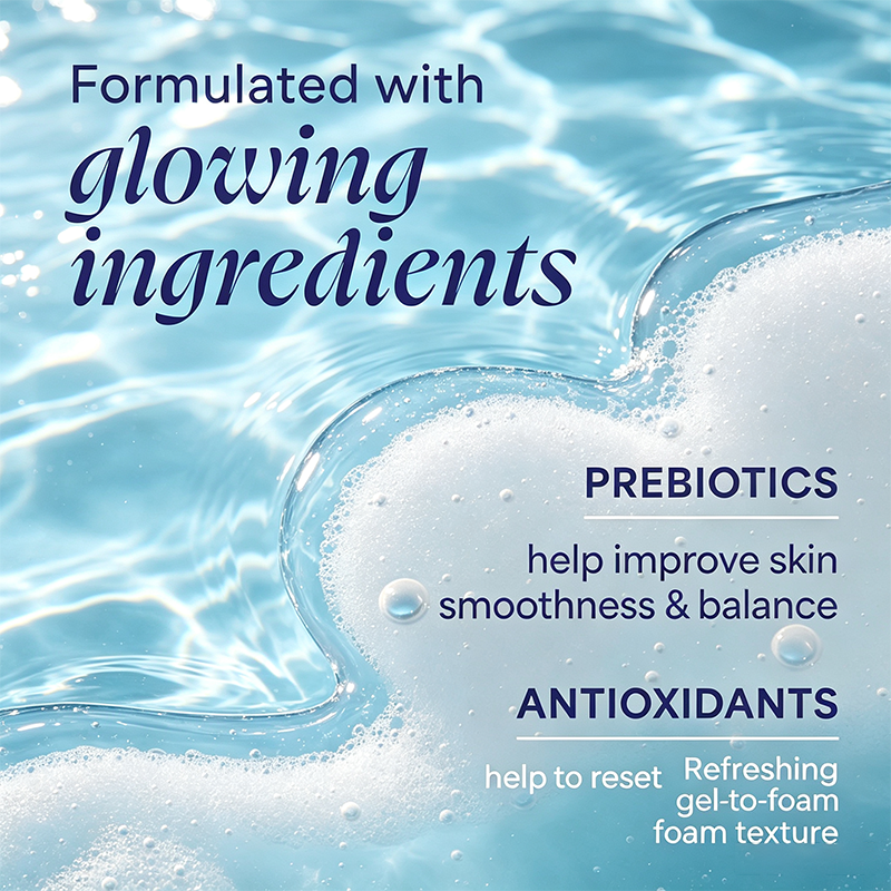 Custom Logo Cult‑Classic Purifying Face Cleanser, Daily Facial Wash with Prebiotic Extracts, Antioxidants and Turmeric for Pore Cleansing and Balanced Skin