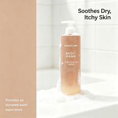 Custome Logo 16 Fl Oz White Jasmine Amber Body Wash for Women, Moisturizing Formula with White Jasmine, Red Currant and Sweet Amber Fragrance