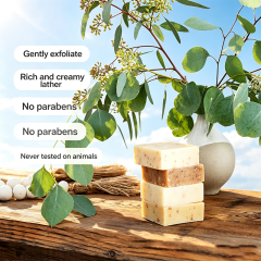 Custom Logo Natural Clove Soap, Deep Cleansing & Refreshing Bar Soap for Face and Body