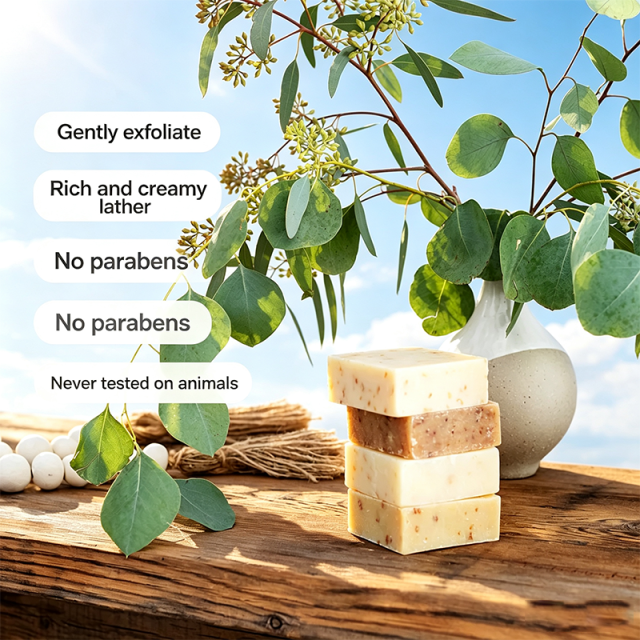 Custom Logo Natural Clove Soap, Deep Cleansing & Refreshing Bar Soap for Face and Body