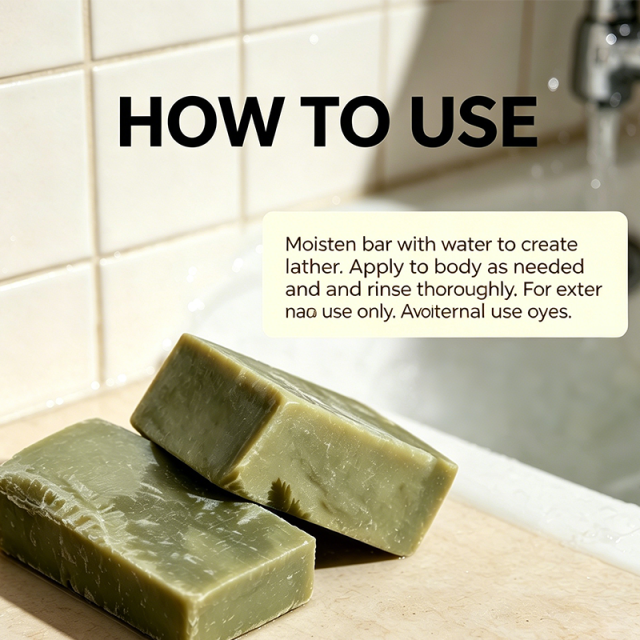 GMP Facility Soap Manufacturer Cold Process PH Balanced Bar Soap with Olive Oil, Coconut Oil, Plant Extracts for Face and Body Cleansing