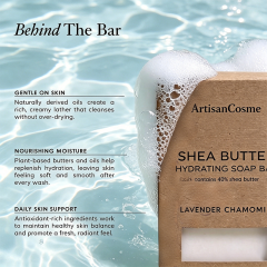 Private Label Grapefruit Bergamot Bar Soap for Women and Men, Moisturizing Hand‑Body Soap with Shea Butter & Coconut Oil, Vegan Formula Ideal for Sensitive Skin