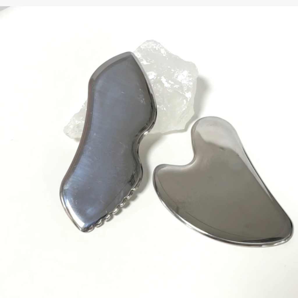 stainless steel 304 metal gua sha board
