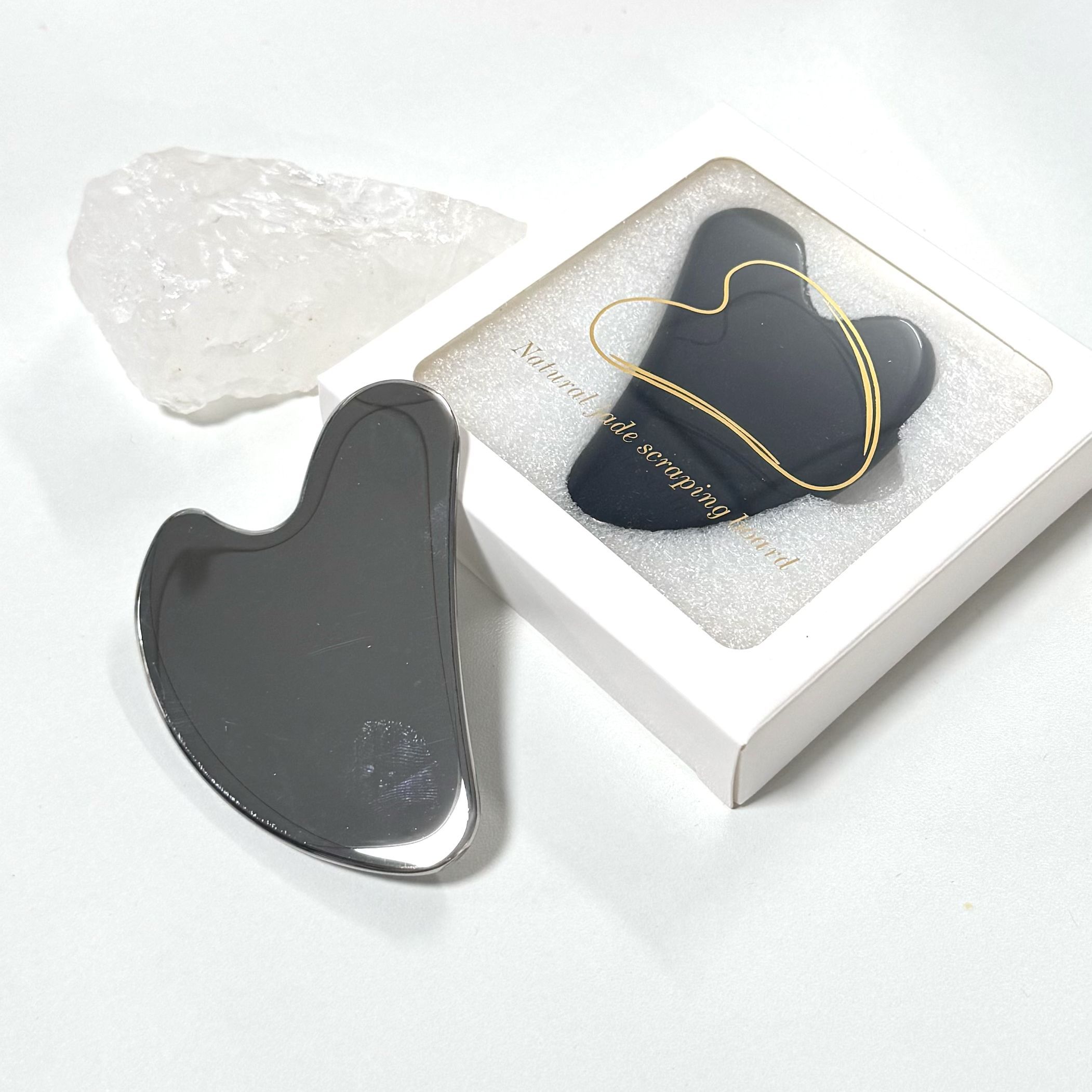 stainless steel 304 metal gua sha board