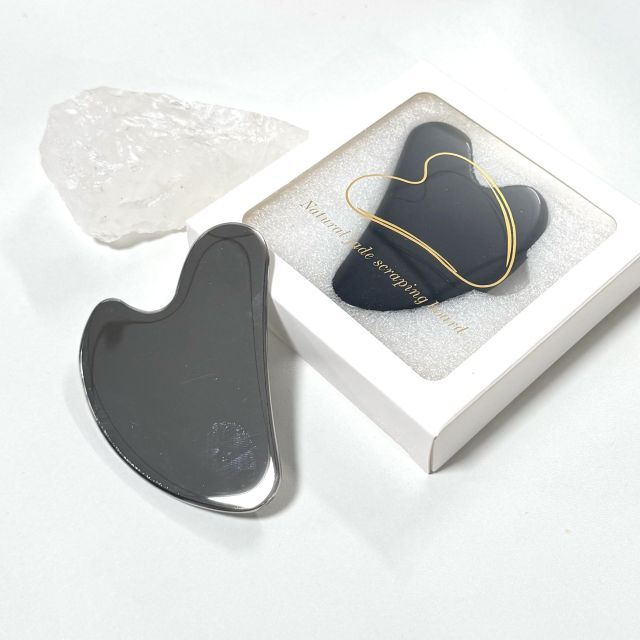 stainless steel 304 metal gua sha board