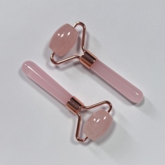 Rose Quartz Mini Size Single Head Massage Products Jade Roller