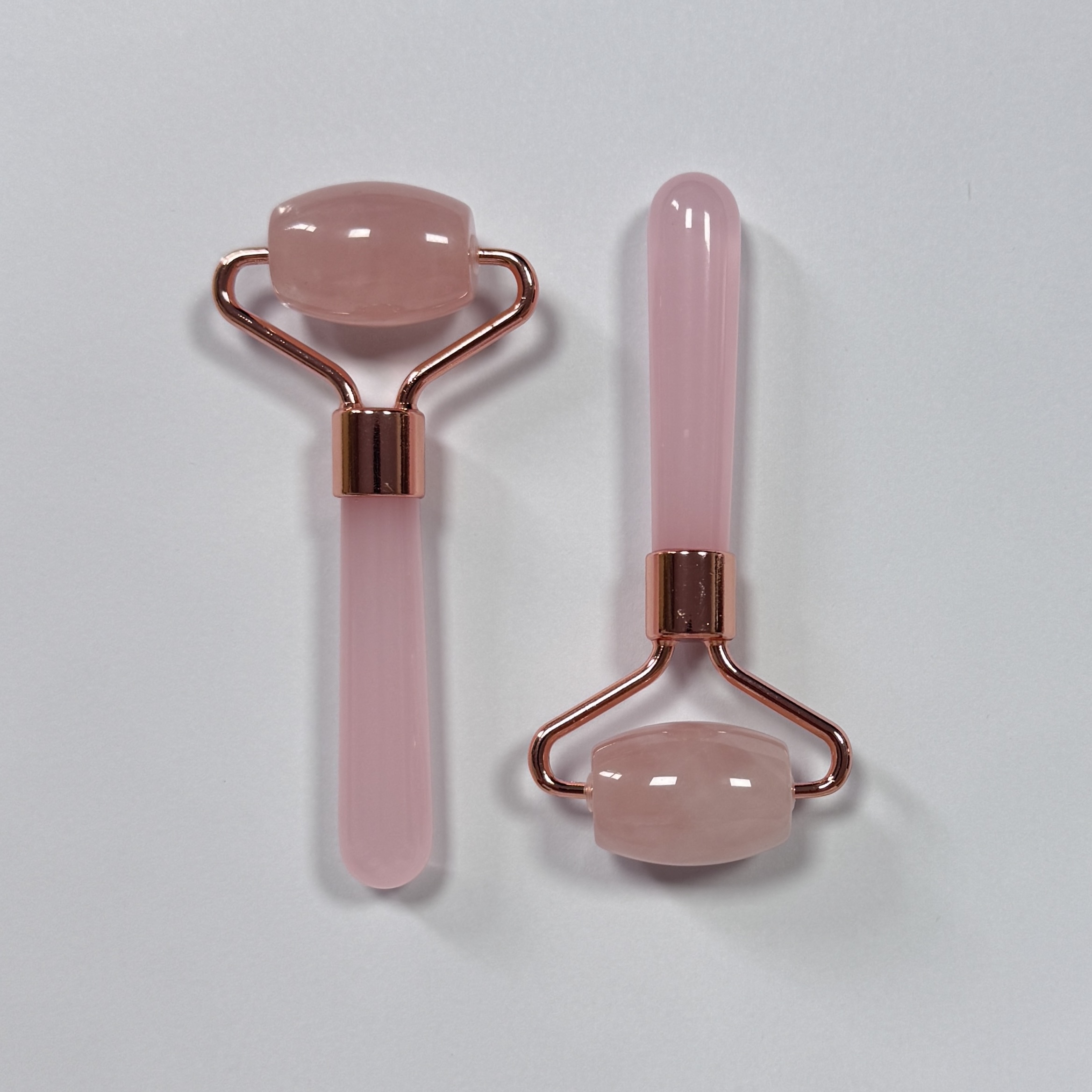 Rose Quartz Mini Size Single Head Massage Products Jade Roller