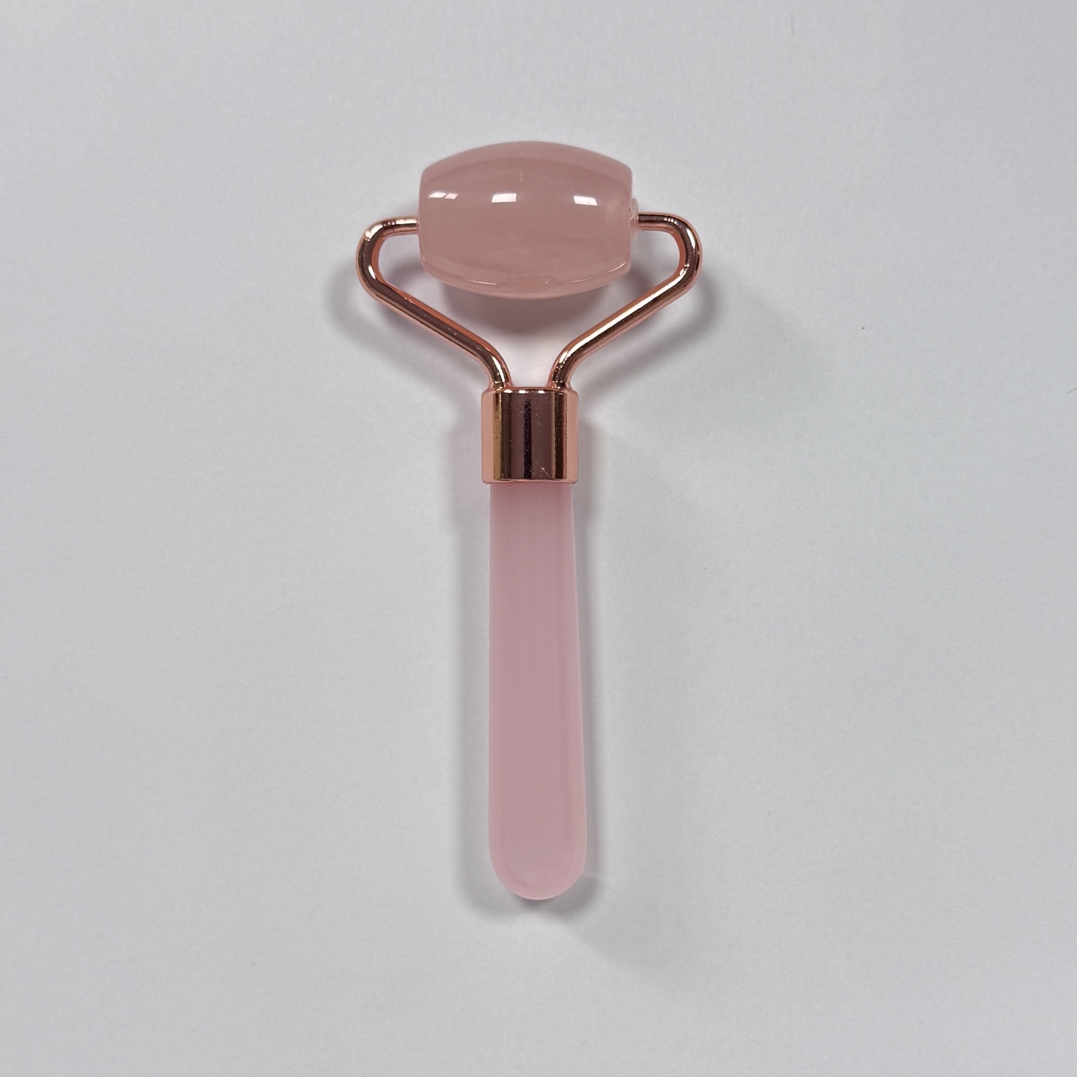 Rose Quartz Mini Size Single Head Massage Products Jade Roller