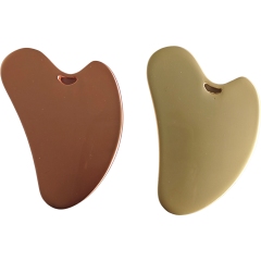 Facial beauty tools face lifting Zinc alloy gua sha for skincare