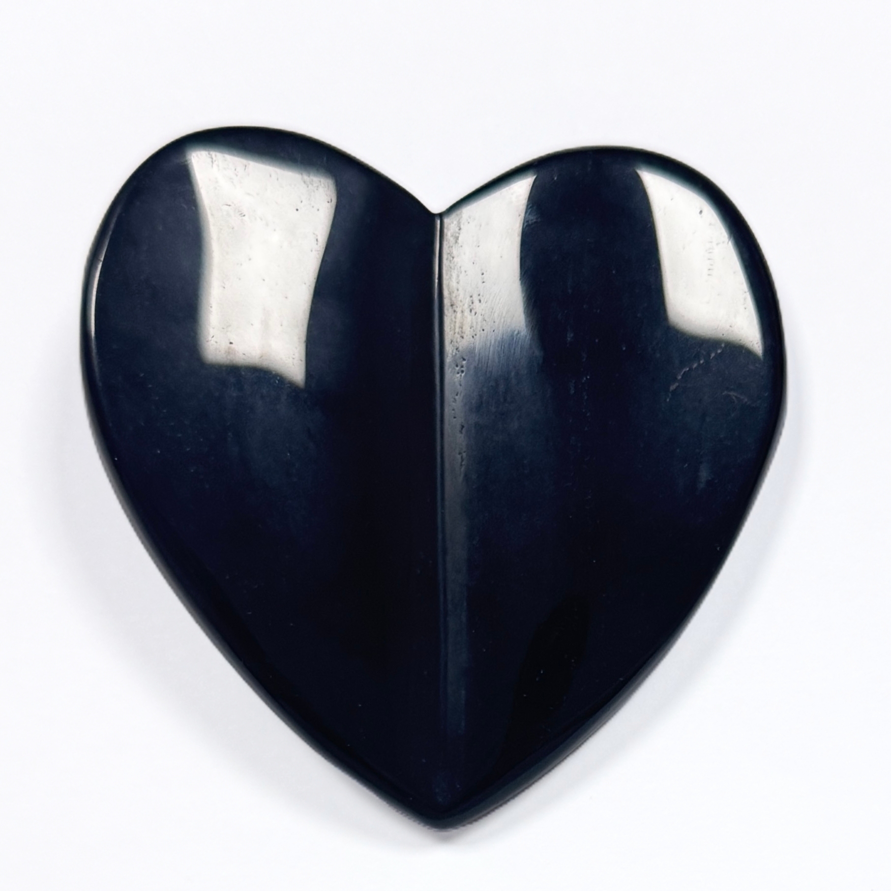 concave surface natural jade Rose Quartz Heart Gua Sha Tool for Facial Massage