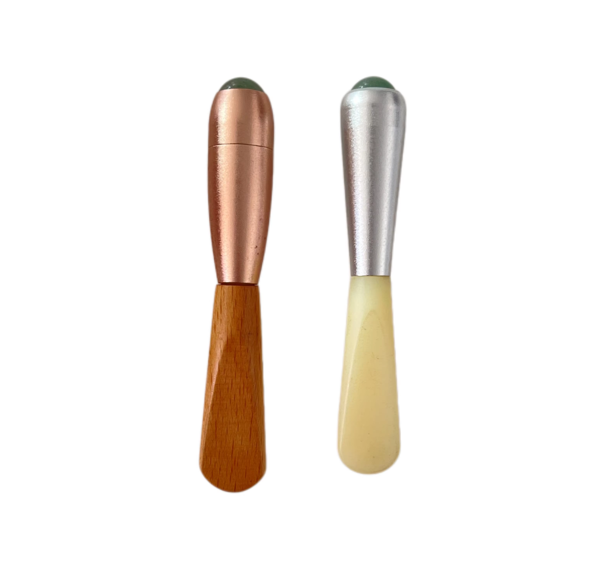 Facial Gua Sha jade Eye Bar Massager Eye Serum & Cream Applicator