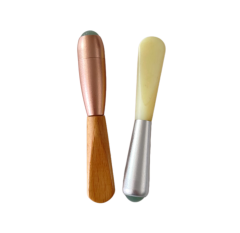 Facial Gua Sha jade Eye Bar Massager Eye Serum & Cream Applicator
