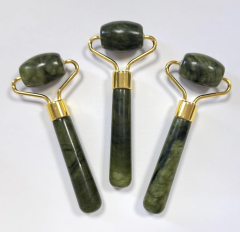 wholesale price factory direct sale single head cheap price mini Xiuyan jade massage roller for eyes
