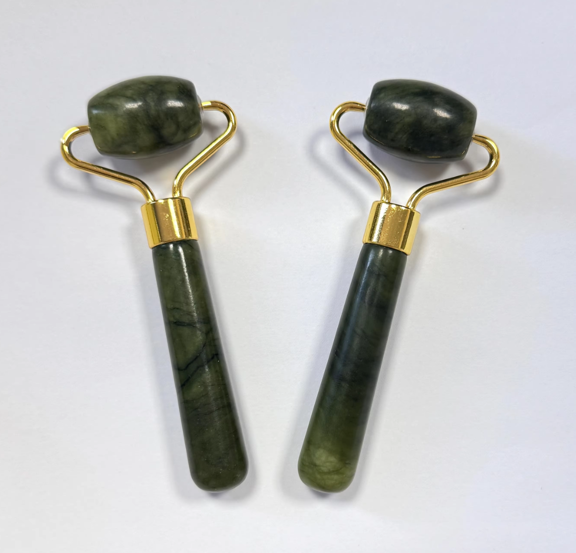 wholesale price factory direct sale single head cheap price mini Xiuyan jade massage roller for eyes