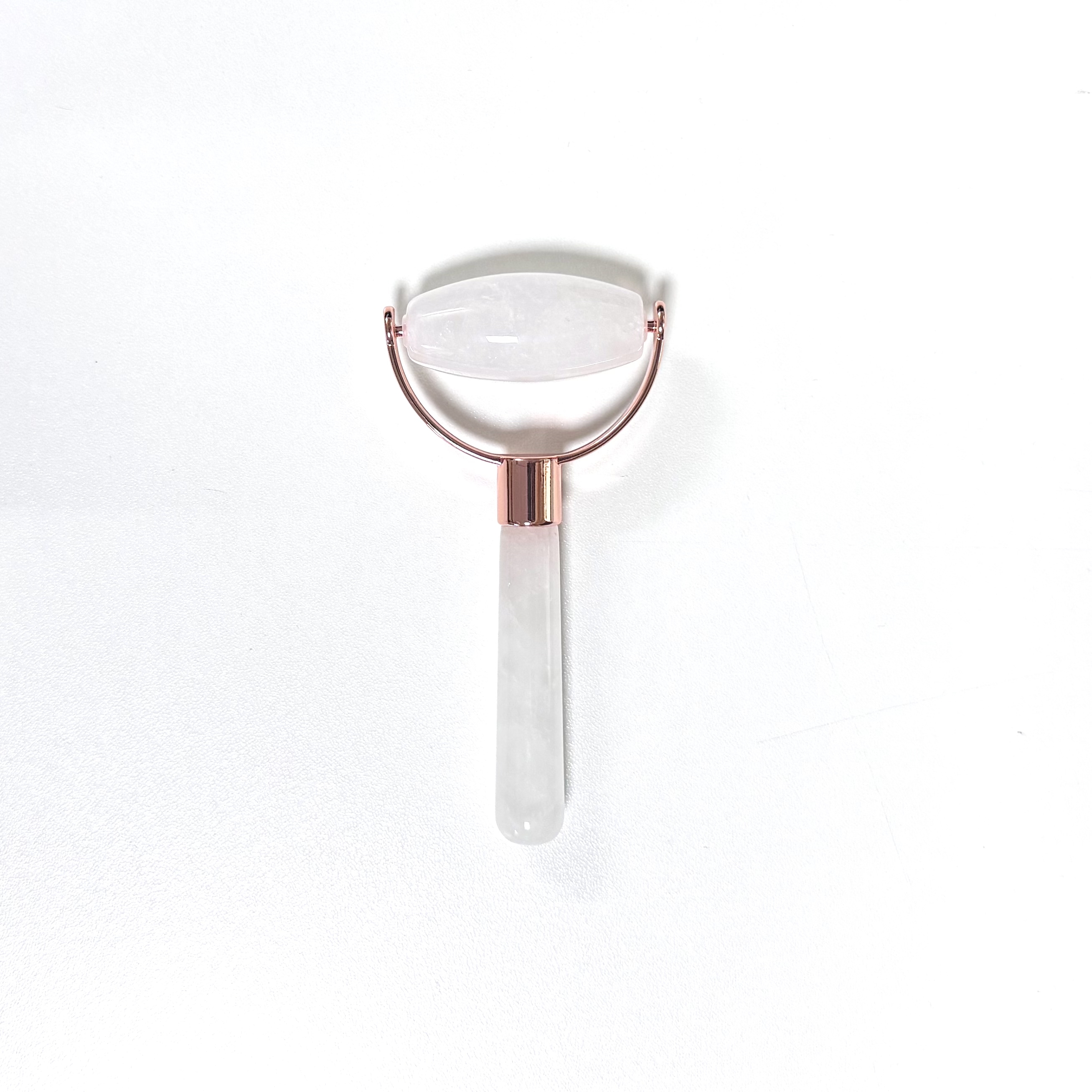Face Lift White Jade 100% Natural Stone Single Head Face Massage Tool Jade Roller for Face
