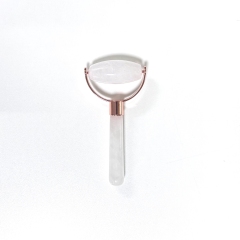 Face Lift White Jade 100% Natural Stone Single Head Face Massage Tool Jade Roller for Face