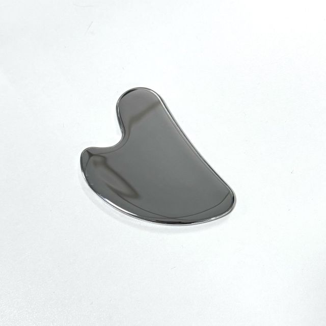 Metal Material Hardware Heart Shaped Portable Stainless Steel Massage Gua Sha Board
