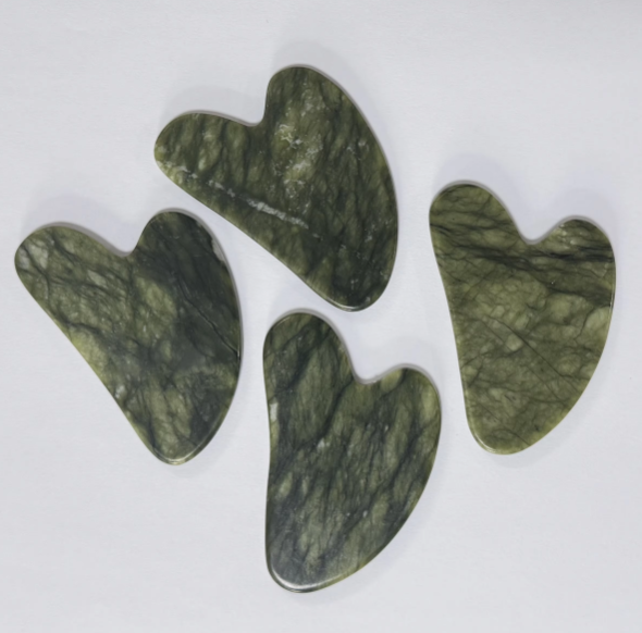 face lifting cheap price beauty tools natural stone xiuyan jade gua sha Scraping Apparatus