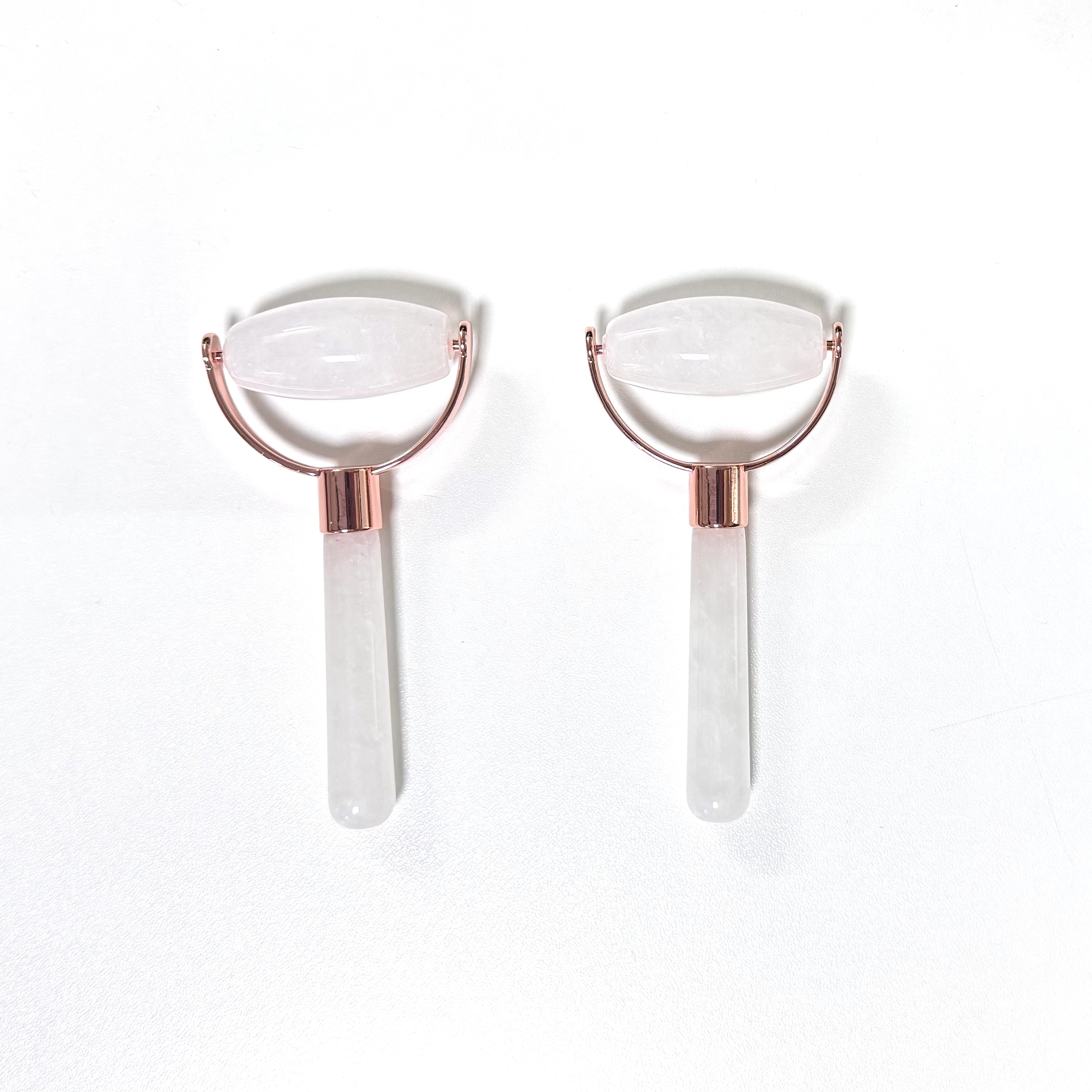 Face Lift White Jade 100% Natural Stone Single Head Face Massage Tool Jade Roller for Face