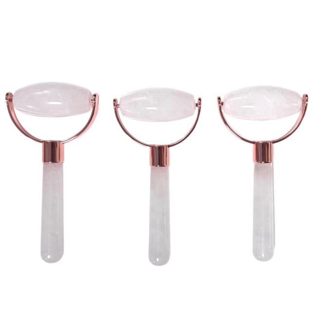 Face Lift White Jade 100% Natural Stone Single Head Face Massage Tool Jade Roller for Face