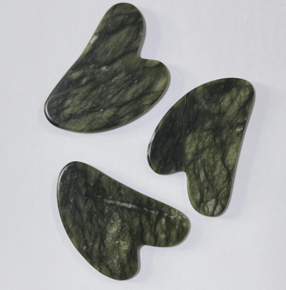 face lifting cheap price beauty tools natural stone xiuyan jade gua sha Scraping Apparatus
