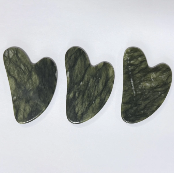 face lifting cheap price beauty tools natural stone xiuyan jade gua sha Scraping Apparatus