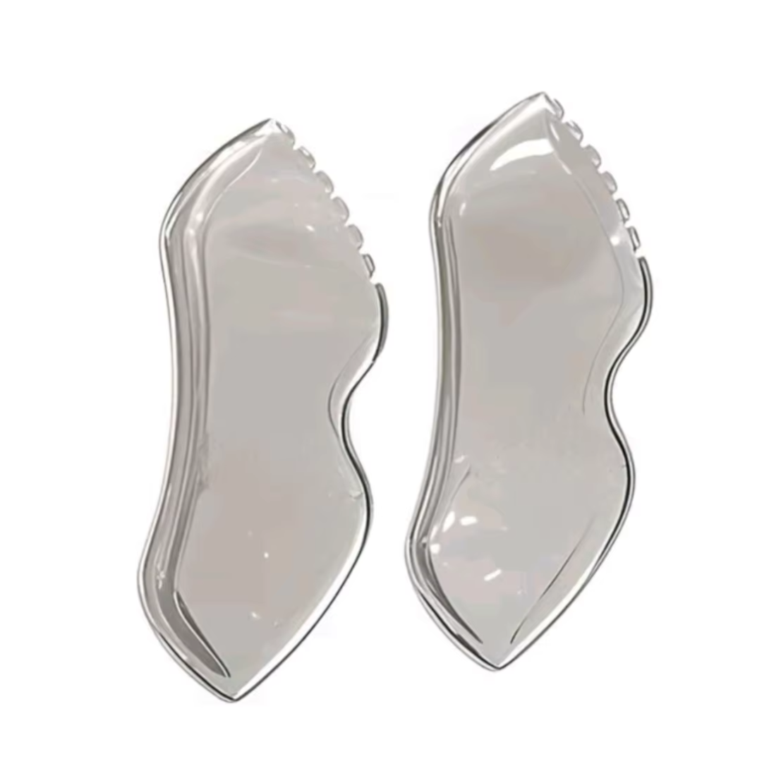 stainless steel 304 skin care beauty tools metal Face Slimming Gua Sha