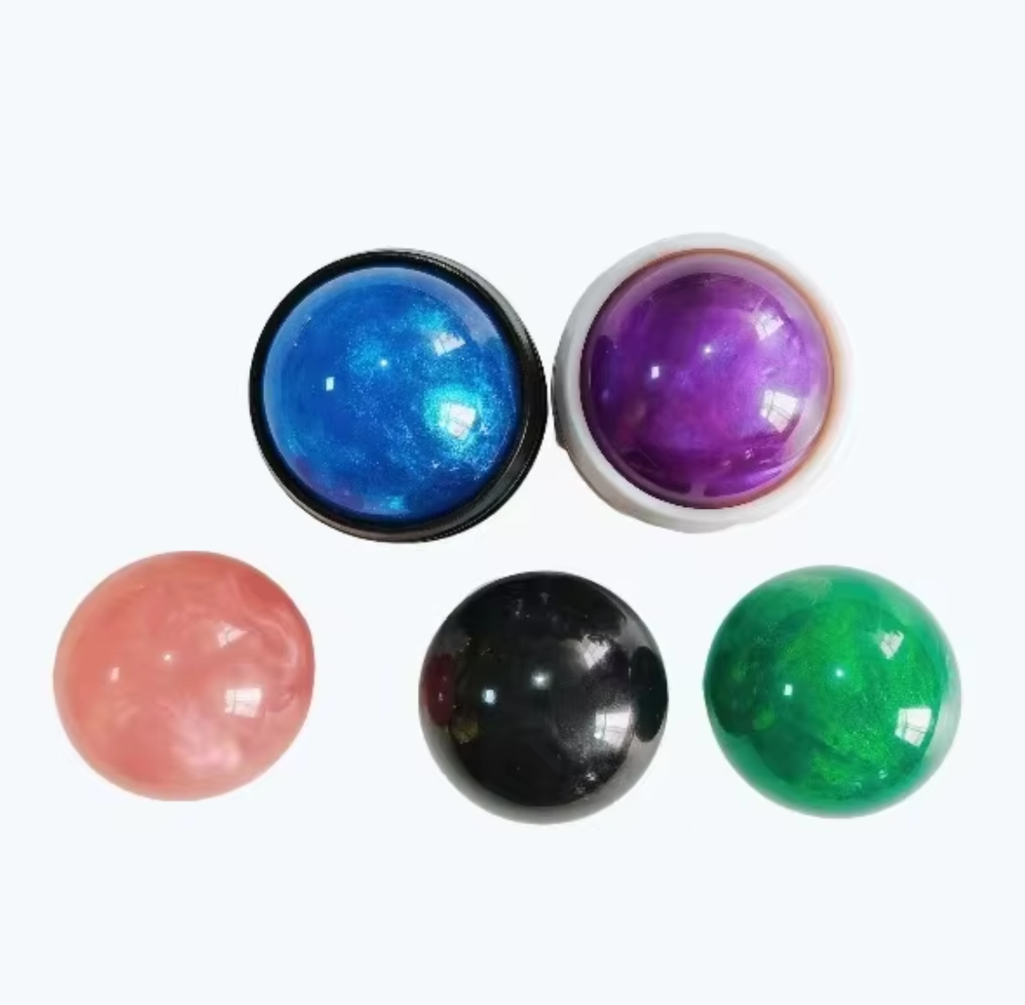 Handheld massage products Resin Ball Shaped Facial Massager for Skin Care