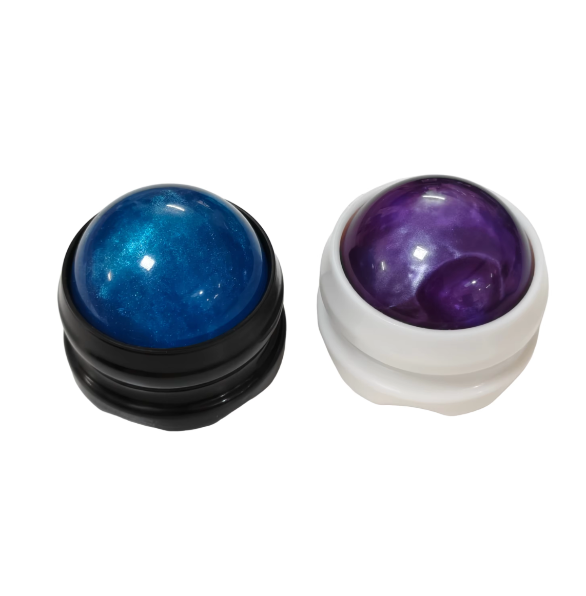 Handheld massage products Resin Ball Shaped Facial Massager for Skin Care