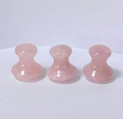factory best wholesale price rose quartz skin care tools mushroom gua sha for face